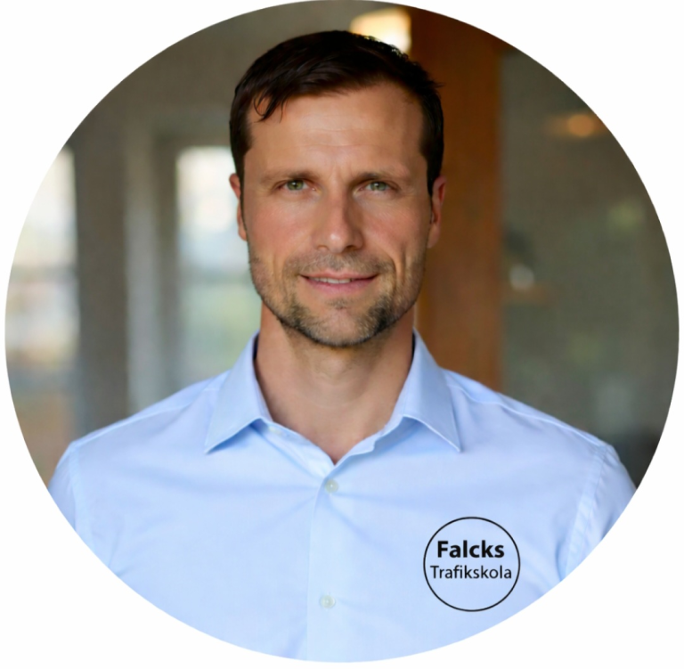 David Falck, utbildningsledare på Falcks Trafikskola